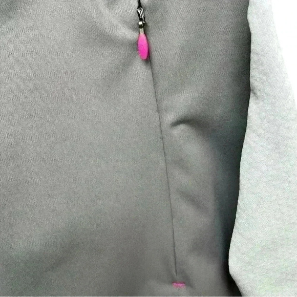 The North Face Women Lightweight Flash Dry Jacket Two Tone Gray & Pink Size L - Picture 7 of 11